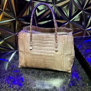 Nancy Gonzalez Large Crocodile Leather Handbag / Tote